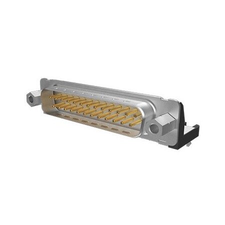 Fci D Subminiature Connector, 50 Contact(S), Male, 0.109 Inch Pitch, Solder Terminal, Locking,  DD50P564TXLF